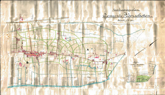 voorschoten kaart 1912