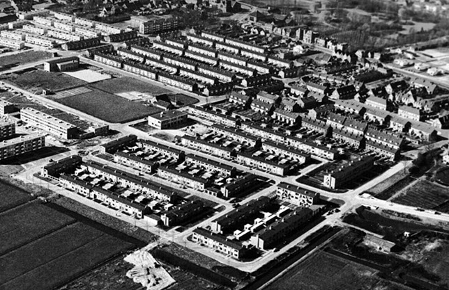 vlietwijk overzicht 1960 uitsnede vlietwijk overzicht 1960 uitsnede
